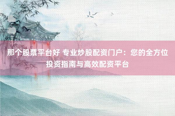 那个股票平台好 专业炒股配资门户：您的全方位投资指南与高效配资平台