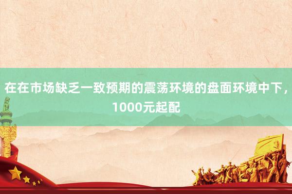 在在市场缺乏一致预期的震荡环境的盘面环境中下，1000元起配